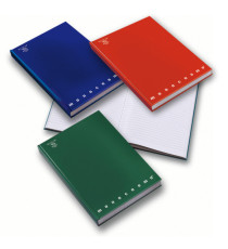 Quaderno Monocromo - cartonato - A5 - 1 rigo - 60 fogli - 80gr - cartonato - Pigna