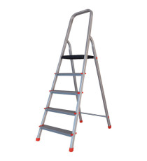 Scala domestica Stella Basic - 4 gradini - alluminio - Marchetti