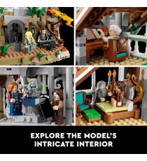 Lego Icons - Il Signore degli Anelli: Gran Burrone- Lego 10316 Esclusivo Una valle della Terra di Mezzo Anni 18+ 6167pz