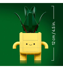 Lego The Botanical Collection - Piantine felici - Lego 10349 2 Piante, 2 Vasi e Facce Intercambiabili 217pz Anni 9+