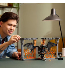 Lego Icons - Il Signore degli Anelli: Book Nook del Balrog - Lego 10367 con Gandalf il Grigio e Balrog 1201pz Anni 18+