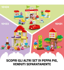Lego Duplo - Viaggio in barca di Peppa Pig - Lego 10432 con Peppa Pig e Nonno Pig 23pz ANNI 2+