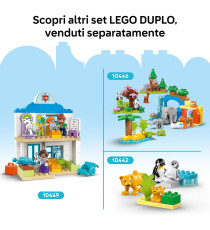 Lego Duplo - Ambulanza e autista - Lego 10447 con Ambulanza, una Piccola Casa, 2 Figure 19pz Anni 2+