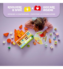 Lego Duplo Bluey - Casa della Famiglia di Bluey con gioco di memoria - Lego 10459 Con 3 Personaggi, Casetta 83pz Anni 3+