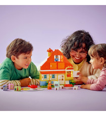 Lego Duplo Bluey - Casa della Famiglia di Bluey con gioco di memoria - Lego 10459 Con 3 Personaggi, Casetta 83pz Anni 3+
