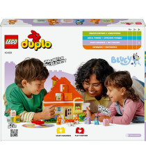 Lego Duplo Bluey - Casa della Famiglia di Bluey con gioco di memoria - Lego 10459 Con 3 Personaggi, Casetta 83pz Anni 3+