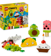 Lego Classic - Alimenti creativi - Lego 11039 con cibo giocattolo in plastica Anni 4+ 150pz