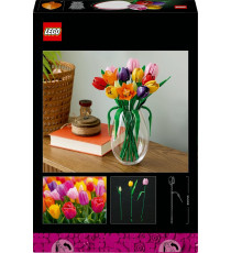Lego The Botanical Collection - Bouquet di tulipani - Lego 11501 14 Tulipani Artificiali in 5 Colori Anni 18+ 576pz