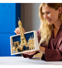 Lego Architecture - Parigi – La città dell’amore - Lego 21064 Parete 3D con Paesaggio Parigino Anni 18+ 958pz