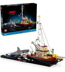 Lego Ideas - Lo squalo - Lego 21350 ricrea l'emozionante scena del film Lo squalo Anni 18+ 1503pz