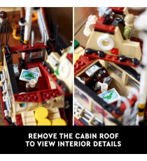 Lego Ideas - Lo squalo - Lego 21350 ricrea l'emozionante scena del film Lo squalo Anni 18+ 1503pz