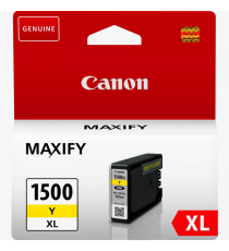 Canon PGI-1500XL giallo alta capacità 9195B001, cartuccia originale per Canon MB2050,MB2350 PGI1500 capacità 12ml