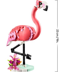 Lego Creator 3in1 - Animali selvatici: fenicottero rosa - Lego 31170 Si Trasforma in Pappagallo Cacatua o Axolotl Anni 8+ 288pz