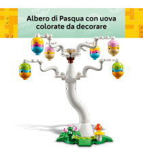 Lego Creator - Coniglietto pasquale e caccia alle uova - LEGO 40808 con Figure di Coniglio e Uccellino Anni 8+ 140pz