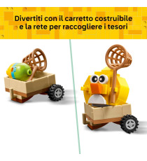 Lego Creator - Coniglietto pasquale e caccia alle uova - LEGO 40808 con Figure di Coniglio e Uccellino Anni 8+ 140pz