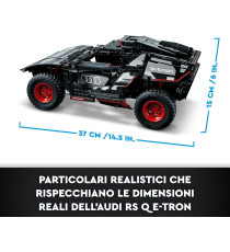Lego Technic - Audi RS Q e-tron - Lego 42160 Macchina Telecomandata da Rally, Fuoristrada Daka AR Anni 10+ 914pz
