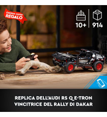 Lego Technic - Audi RS Q e-tron - Lego 42160 Macchina Telecomandata da Rally, Fuoristrada Daka AR Anni 10+ 914pz