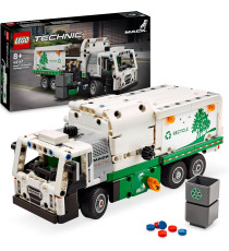 Lego Technic - Camion della spazzatura Mack LR Electric - Lego 42167 Veicolo per la Raccolta dei Rifiuti Anni 8+ 503pz