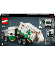 Lego Technic - Camion della spazzatura Mack LR Electric - Lego 42167 Veicolo per la Raccolta dei Rifiuti Anni 8+ 503pz