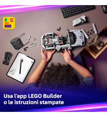 Lego Technic - Super Sports Car Lamborghini Revuelto - Lego 42214 Auto Telecomandata con Luci, Sterzo e Batteria Anni 10+ 1135pz