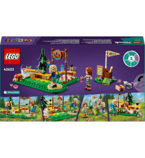 Lego Friends - Tiro con l’arco al campo avventure - Lego 42622 con Arco e Frecce Giocattolo, 2 Mini Bamboline 157pz  Anni 6+