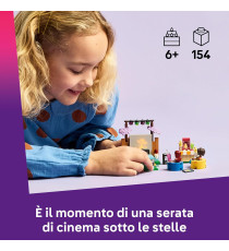 Lego Friends - Movie Night dell’amicizia - Lego 42642 2 Mini Bamboline,Schermo,Proiettore 154pz Anni 6+