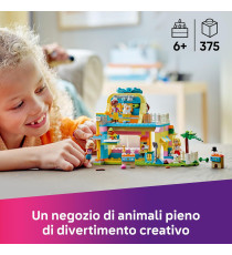 Lego Friends - Pet Shop - Lego 42650 Cane, Gatto e Coniglio, 3 Mini Bamboline 375pz Anni 6+