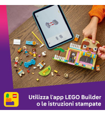 Lego Friends - Pet Shop - Lego 42650 Cane, Gatto e Coniglio, 3 Mini Bamboline 375pz Anni 6+
