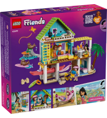 Lego Friends - Casa sulla spiaggia con foche - Lego 42699 spiaggia ricca di tanti particolari 400pz Anni 7+