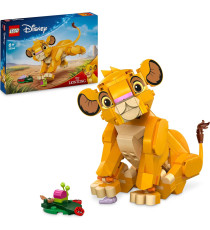 Lego Disney - Simba, il cucciolo del Re Leone - Lego 43243 Parti Snodabili dal Film d'Animazione Anni 6+ 222pz