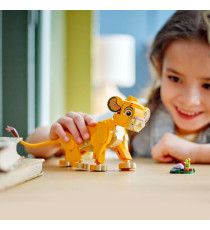 Lego Disney - Simba, il cucciolo del Re Leone - Lego 43243 Parti Snodabili dal Film d'Animazione Anni 6+ 222pz