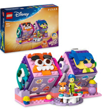 Lego Disney - Mood Cube di Inside Out 2 - Lego 43248 Antistress con le emozioni come Gioia o Ansia Anni 9+ 394pz