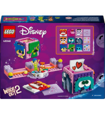 Lego Disney - Mood Cube di Inside Out 2 - Lego 43248 Antistress con le emozioni come Gioia o Ansia Anni 9+ 394pz