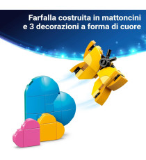 Lego Disney - Angel - Lego 43257 di Lilo & Stitch con 3 Palloncini a Cuore e Farfalla Anni 9+ 784pz
