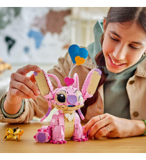 Lego Disney - Angel - Lego 43257 di Lilo & Stitch con 3 Palloncini a Cuore e Farfalla Anni 9+ 784pz