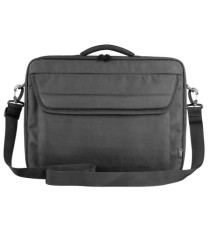 Borsa per notebook - Atlanta - ecocompatibile - da 16 - Nero - Trust