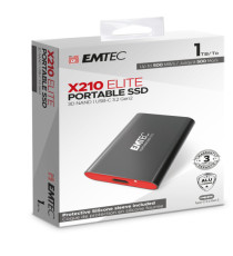 Emtec - X210 External - 1024GG - con cover protettiva - ECSSD1TX210