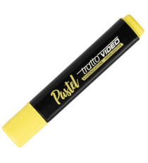 Evidenziatore Tratto Video pastel  - punta a scalpello - tratto da 1,0mm-5,0mm - giallo pastel- Tratto
