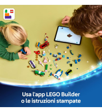 Lego Disney - Toy Story: Treno e Auto RC celebrativi - Lego 43264 con Woody, Buzz Lightyear, Jessie e Bo Peep Anni 4+ 206pz