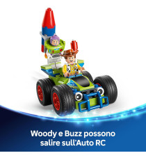 Lego Disney - Toy Story: Treno e Auto RC celebrativi - Lego 43264 con Woody, Buzz Lightyear, Jessie e Bo Peep Anni 4+ 206pz