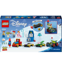 Lego Disney - Toy Story: Treno e Auto RC celebrativi - Lego 43264 con Woody, Buzz Lightyear, Jessie e Bo Peep Anni 4+ 206pz