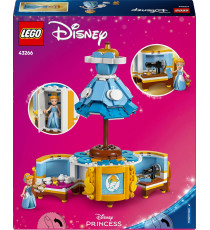 Lego Disney - Abito di Cenerentola - Lego 43266 con Espositore Personalizzabile, Mini Bambolina Anni 9+ 474pz