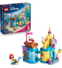 Lego Disney - Il magico Mini-palazzo di Ariel - Lego 43285 Castello della Sirenetta con Sebastian e Flounder Anni 5+ 179pz
