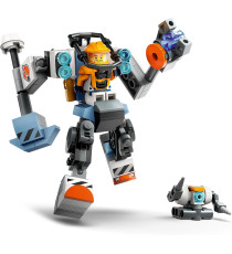 Lego City - Mech di costruzione spaziale - Lego 60428 Tuta Snodabile e Meccanizzata Anni 6+ 140pz