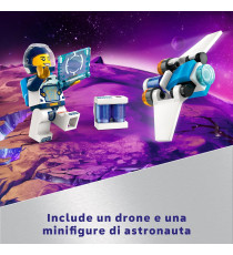 Lego City - Astronave interstellare - Lego 60430 Navicella, minifigure dell'astronauta e drone robot Anni 6+ 240pz