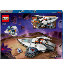 Lego City - Astronave interstellare - Lego 60430 Navicella, minifigure dell'astronauta e drone robot Anni 6+ 240pz