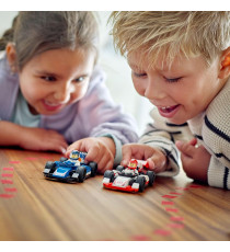 Lego City - Monoposto Williams Racing e Haas F1 - Lego 60464 Auto da corsa e 2 minifigure di piloti e starter brick Anni 4+ 92pz