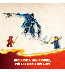 Lego Ninjago - Mech elemento Fuoco di Kai - Lego 71808 2 Action Figure snodabili e 4 minifigure tra cui Zane Anni 7+ 322pz