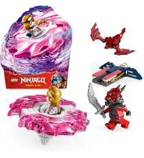Lego Ninjago - Spinner del drago Spinjitzu di Sora - Lego 71824 2 con Elementi di Potere e 2 Minifigure con Spade Anni 6+ 56pz