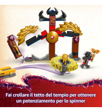Lego Ninjago - Battle Pack draghi dello Spinjitzu - Lego 71826 Tempio, Elementi di Potere e 2 Minifigure Anni 6+ 186pz